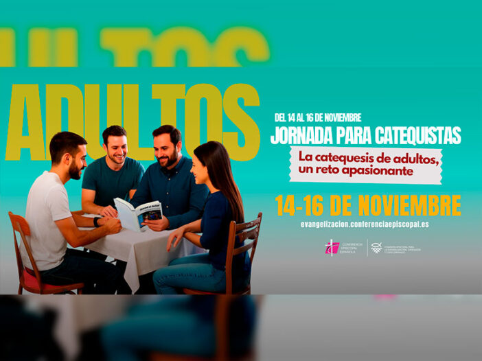 Cartel de la Jornada de Formación para Catequistas de Adultos