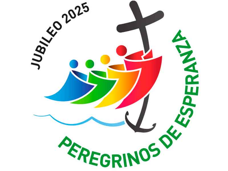 Logo del Jubileo 2025: Peregrinos de Esperanza