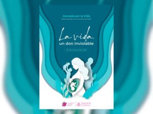 Cartel de la Jornada por la Vida 2026